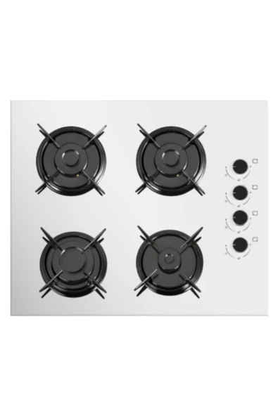 Luxell 88 Lt Plus Beyaz Cam Ankastre Set - 4