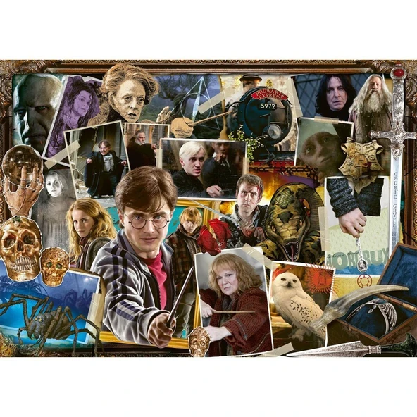 PARAPLY 120004622 Harry Potter 1000 parça Ravensburger Puzzle Kız Erkek Çocuk Oyuncak Eğitici Oyuncaklar - Resim 2