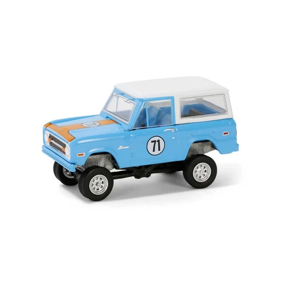 PARAPLY Greenlight 1/64 Barrett-Jackson Series 14- 1971 Ford Bronco 37310-F Kız Erkek Çocuk Oyuncak Eğitici ürün görseli 1