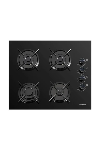 Luxell 88 Lt Süper Kristal Siyah Cam Ankastre Set - 3