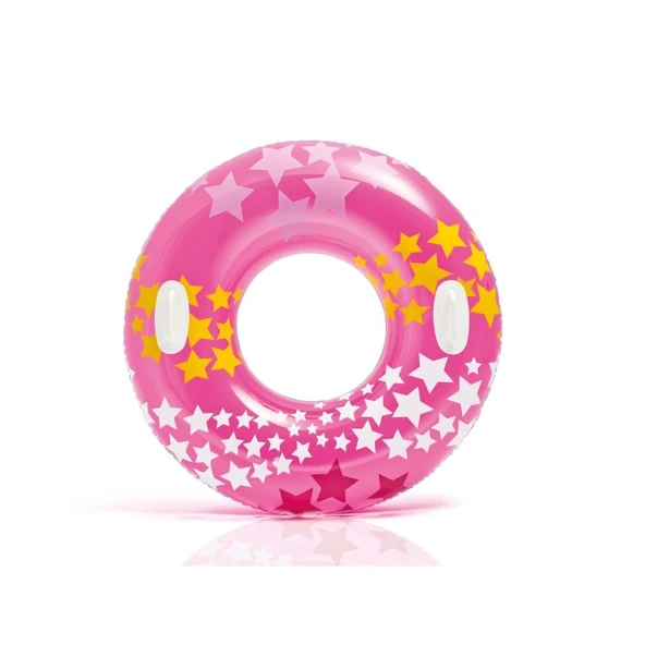 PARAPLY 59256 Tutamaçlı Yıldızlı Çocuk Simidi - 1adet Stokta Olan Gönderilir Kız Erkek Çocuk Oyuncak Eğitici - Resim 3