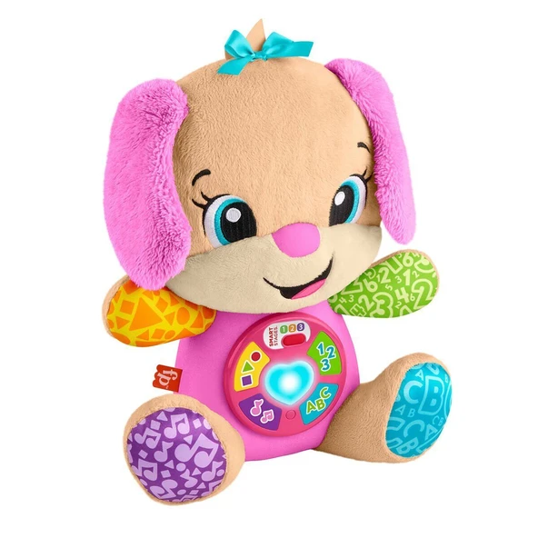 PARAPLY JFD34 Fisher Price Eğtici Köpekçiğin Kız Kardeşi-Yaşa Göre Gelişim Kız Erkek Çocuk Oyuncak Eğitici O - Resim 3