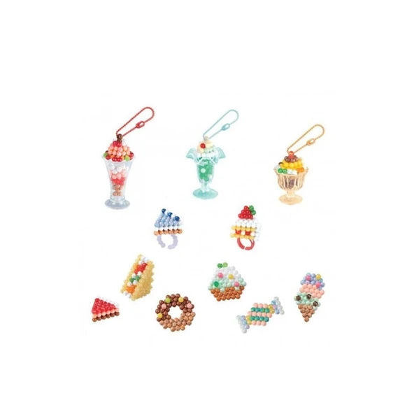 PARAPLY 35090 AquaBeads Dondurma ve Tatlı Aksesuar Kiti - 700 parça +4 yaş Kız Erkek Çocuk Oyuncak Eğitici O - Resim 2