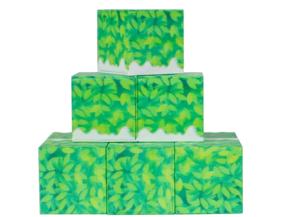 PARAPLY Megacraft 9 Parça Karlı Ağaç Çimen Blok Kız Erkek Çocuk Oyuncak Eğitici Oyuncaklar ürün görseli