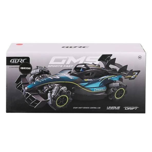 PARAPLY 4D-Y Kumandalı 1:12 Drift Atan Formula Arabası Kız Erkek Çocuk Oyuncak Eğitici Oyuncaklar - Resim 2