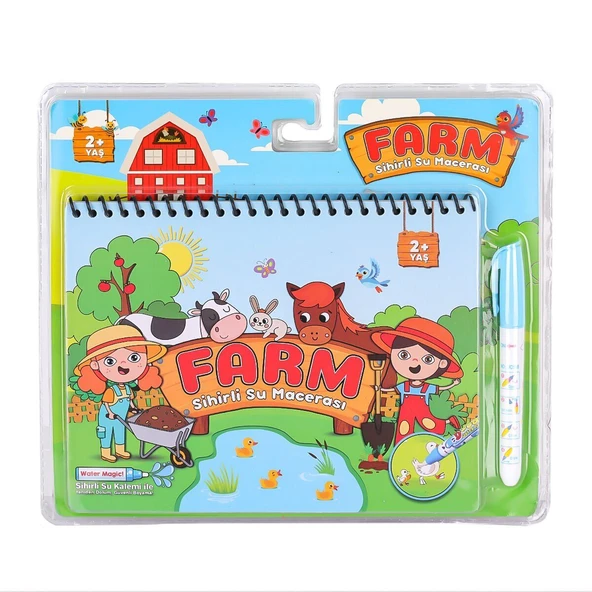 PARAPLY BK012 Sihirli Boyama Kitabı -1adet Stokta Olan Gönderilir Kız Erkek Çocuk Oyuncak Eğitici Oyuncaklar ürün görseli 1