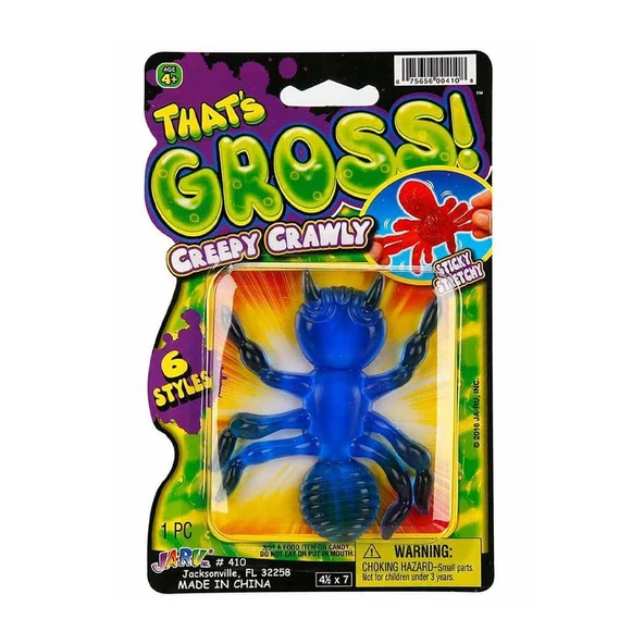 PARAPLY 0410 Streç Gross Creepy Crawly Esnek Böcekler -Sunman Kız Erkek Çocuk Oyuncak Eğitici Oyuncaklar ürün görseli 1