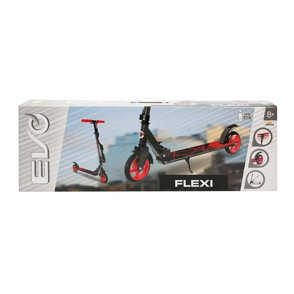 PARAPLY EVO SCOOTER 2TKR FLEXİ MAX100KG KIRMIZI Kız Erkek Çocuk Oyuncak Eğitici Oyuncaklar - Resim 3