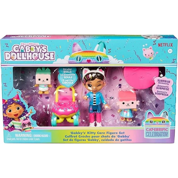 PARAPLY Gabby's Dollhouse Kedi Bakımı Kız Erkek Çocuk Oyuncak Eğitici Oyuncaklar ürün görseli