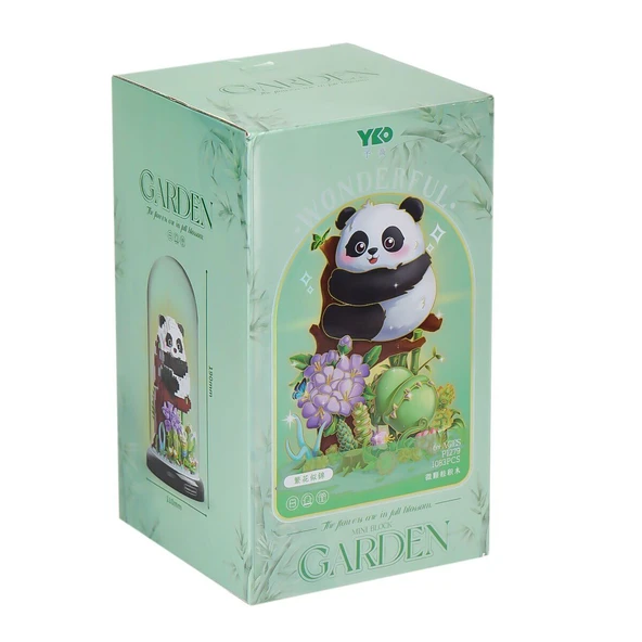 PARAPLY P1279 Panlos Fanus panda Model 1083 Parça -Vagon life Kız Erkek Çocuk Oyuncak Eğitici Oyuncaklar - 1