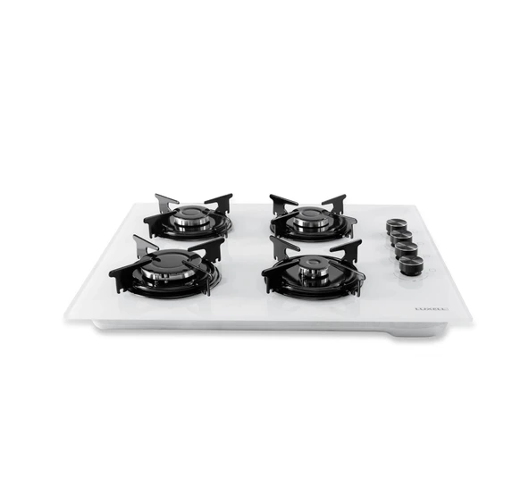 Luxell Beyaz Cam Ankastre Ocak (OC88) - 3