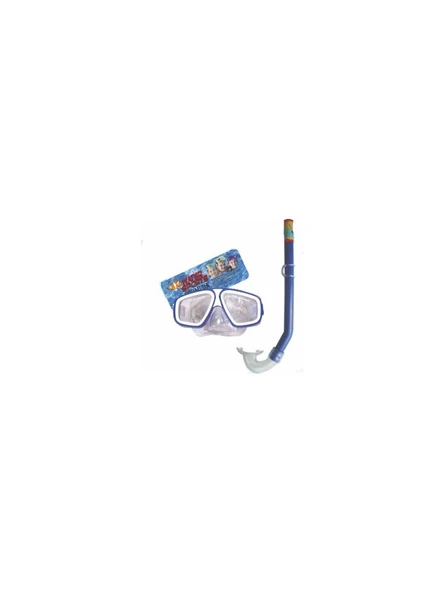 PARAPLY PVC MASKE SNORKEL SET Kız Erkek Çocuk Oyuncak Eğitici Oyuncaklar - 1