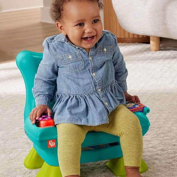 PARAPLY JGK94 Fisher-Price LnL Yaşa Göre Gelişim İlk Koltuğum Kız Erkek Çocuk Oyuncak Eğitici Oyuncaklar - Resim 2