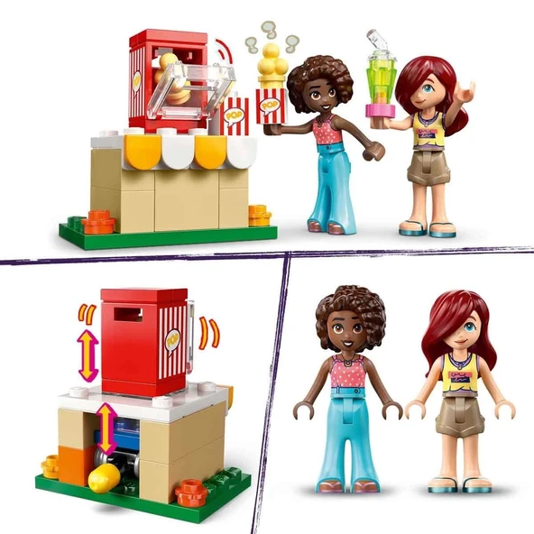 PARAPLY LEGO Friends Arkadaşlık Film Gecesi 42642 Kız Erkek Çocuk Oyuncak Eğitici Oyuncaklar - Resim 2