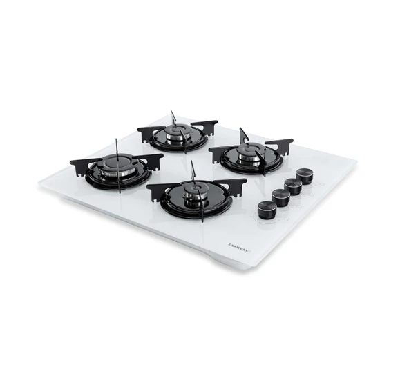 Luxell Beyaz Cam Ankastre Ocak (OC88) - 2