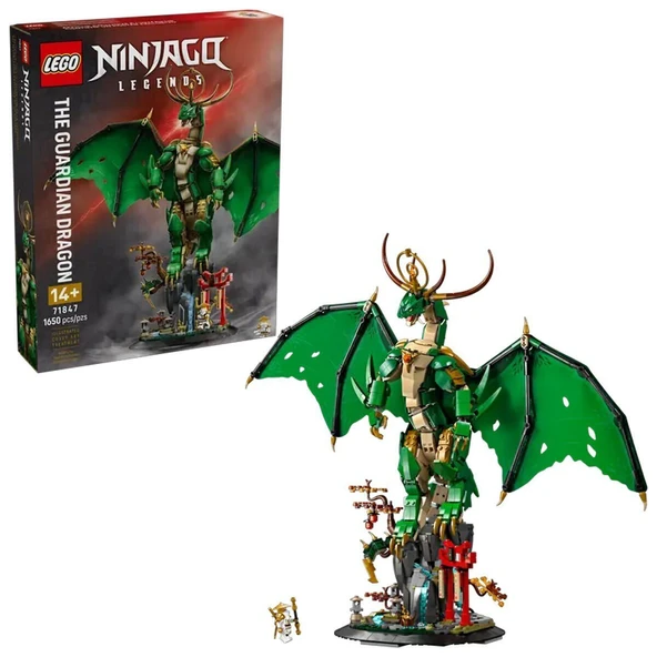 PARAPLY 71847 Lego Ninjago Muhafız Ejderha 1650 parça +14 yaş Kız Erkek Çocuk Oyuncak Eğitici Oyuncaklar ürün görseli