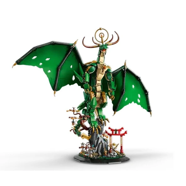 PARAPLY 71847 Lego Ninjago Muhafız Ejderha 1650 parça +14 yaş Kız Erkek Çocuk Oyuncak Eğitici Oyuncaklar - Resim 2