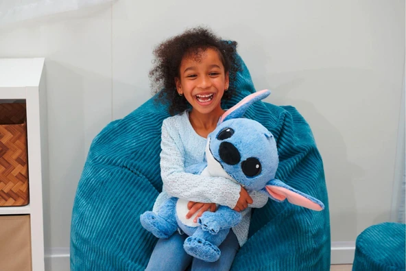 PARAPLY 6315870512 Disney Stitch 41cm Peluş Kız Erkek Çocuk Oyuncak Eğitici Oyuncaklar - 3