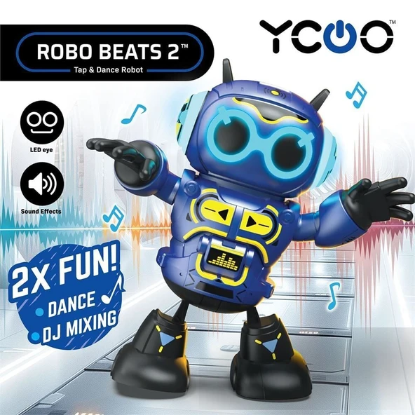 PARAPLY SIL88599 ROBO BEATS 2 Kız Erkek Çocuk Oyuncak Eğitici Oyuncaklar - 3