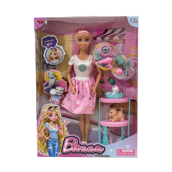 PARAPLY WG66962 -Vardem Kutulu Pet Shop Bebek Set 11,5 inç Kız Erkek Çocuk Oyuncak Eğitici Oyuncaklar ürün görseli