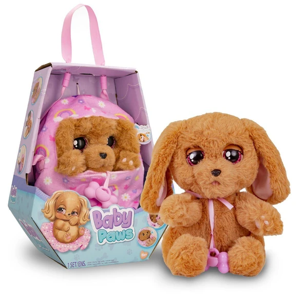 PARAPLY BAW07000 Baby Paws Sesli Cocker 20cm Peluş Kız Erkek Çocuk Oyuncak Eğitici Oyuncaklar ürün görseli
