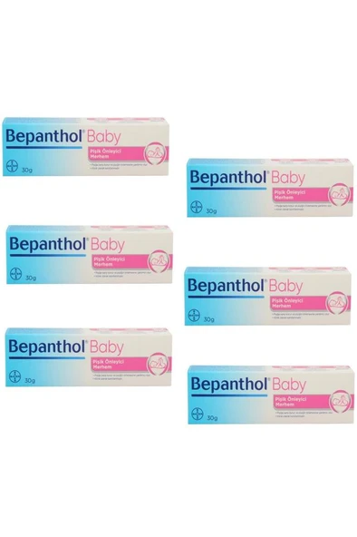 Bepanthol Baby Pişik Önleyici Merhem 30 Gr - 6 ADET - SKT:06/2028 - 1