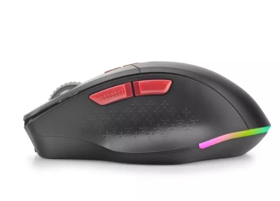 Hadron G390 Kablosuz Oyuncu Mouse Type-C Port Şarjlı + Led gösterim Rgb 1600Dpi Sessiz Siyah - 3