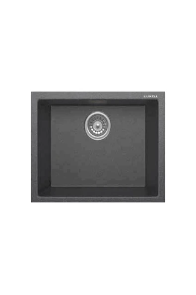 Luxell Eva Antrasit Tek Göz Granit Eviye (Lx-520)