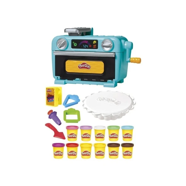 PARAPLY G0497 Play-Doh Süper Dilimli Kek Oyun Seti +3 yaş Kız Erkek Çocuk Oyuncak Eğitici Oyuncaklar ürün görseli 1