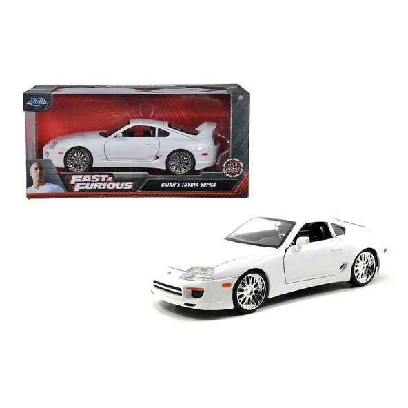 PARAPLY 9397375314R00 Fast & Furious 1995 Toyota Supra 1 24 Kız Erkek Çocuk Oyuncak Eğitici Oyuncaklar - 3