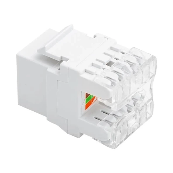 Rj45 Cat6 Şase 180 Derece Keystone Jack - Resim 3