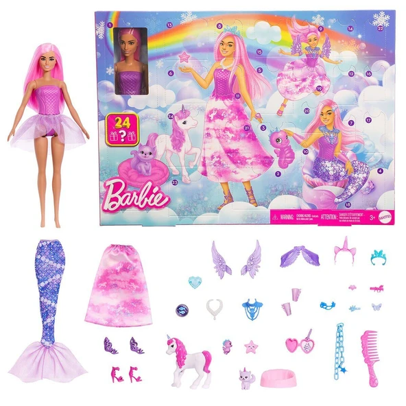 PARAPLY JFL66 Barbie Advent Calendar -Yılbaşı Özel Seti Kız Erkek Çocuk Oyuncak Eğitici Oyuncaklar ürün görseli