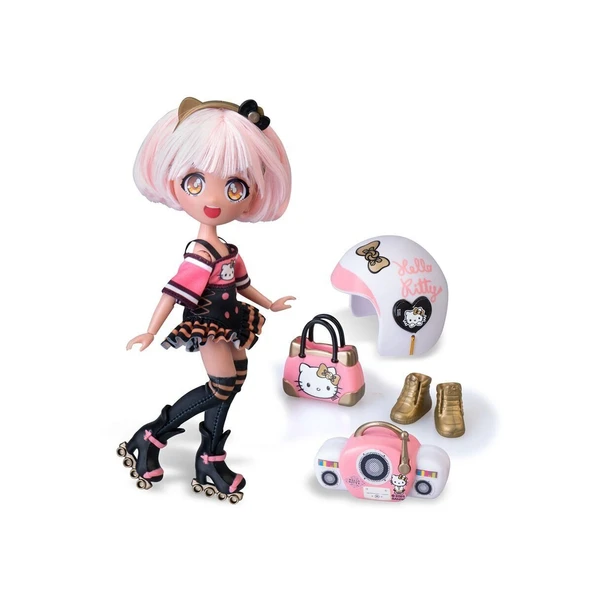 PARAPLY HKTF1000 Hello Kitty Manga Bebek - Golden Diva Roller Kız Erkek Çocuk Oyuncak Eğitici Oyuncaklar - 2