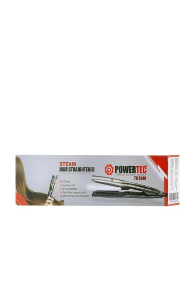 Powertec TR-2840 Profesyonel Buharlı Saç Şekillendirici Düzleştirici - Resim 5