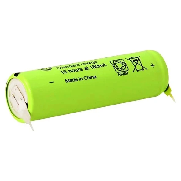 Gp 1.2 Volt 1800 Ma Düz Kafa Puntalı Şarjlı AA Kalem Pil 180AAh - 3