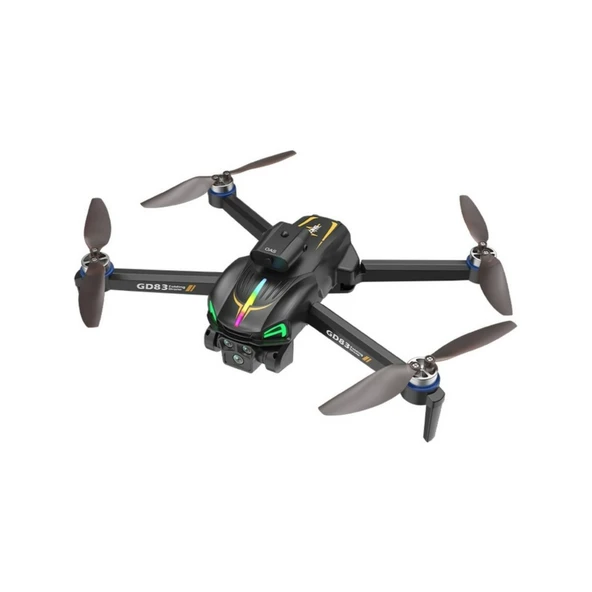 Ozmik GD83 4K Sabit Kameralı RGB LED Drone  150 Metre Menzil Brushless Motor Ultra Stabil Uçuş