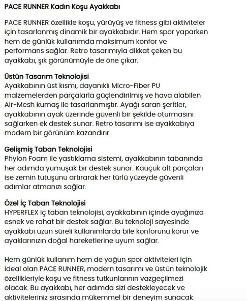 LESCON PACE RUNNER BEJ UNİSEX COMFORT CASUAL ANATOMİK SPOR AYAKKABI - Resim 10