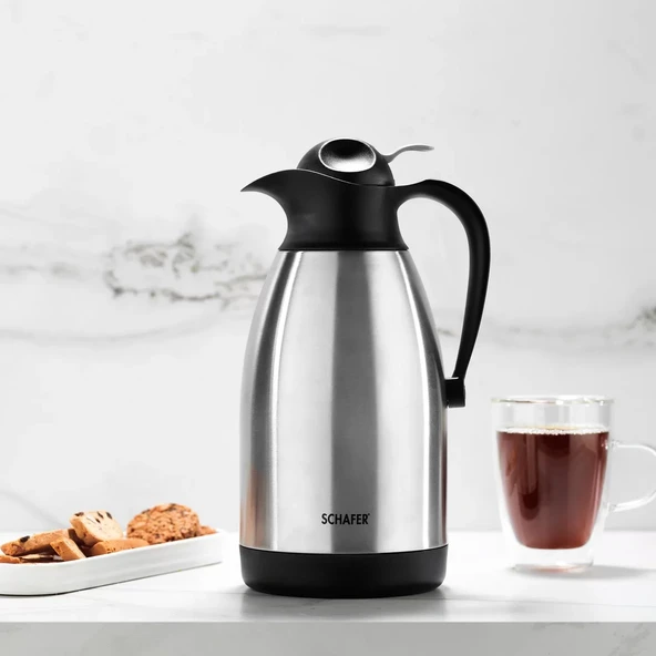 Schafer Kitchenhouse Hero Termos 2 Lt-Inox - 1