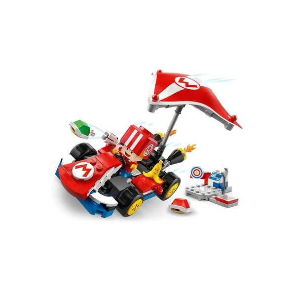 ZeycanHome 72032 Lego Super Mario Mario Kart – Standard Kart 174 parça +7 yaş Kız Erkek Çocuk Oyuncak Eğitici O - Resim 3