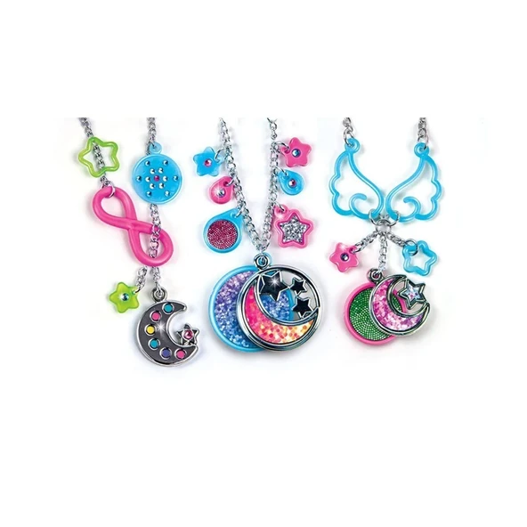 ZeycanHome 18584 Crazy Chic - Ayışığı Kolyeler Kız Erkek Çocuk Oyuncak Eğitici Oyuncaklar - 2