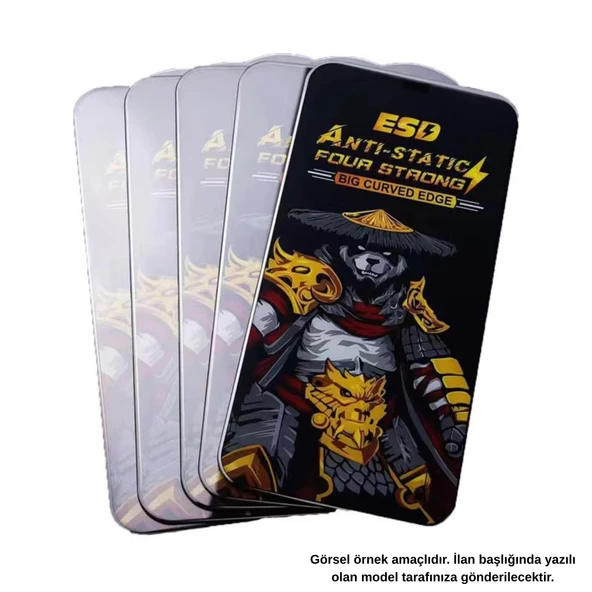 iPhone 16E Uyumlu Toz Geçirmez Kavisli Kenar 9D Full Ekran Koruyucu Cam x3 - 6