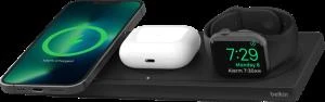 Belkin BC PRO Magsafe 3in1 Kablosuz Şarj Pedi (Apple Watch Series 7, 8, Ultra için Hızlı Şarj) - TESHİR - 5