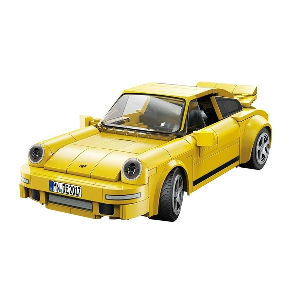 ZeycanHome C51079W Cada RUF CTR 2017 Yellowbird Blok Seti 222 Parça -Vagon life Kız Erkek Çocuk Oyuncak Eğitici - Resim 2