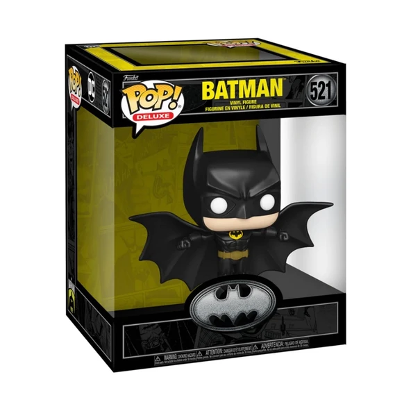 ZeycanHome Funko POP Deluxe: Batman 85th - Batman Soaring Kız Erkek Çocuk Oyuncak Eğitici Oyuncaklar - Resim 2