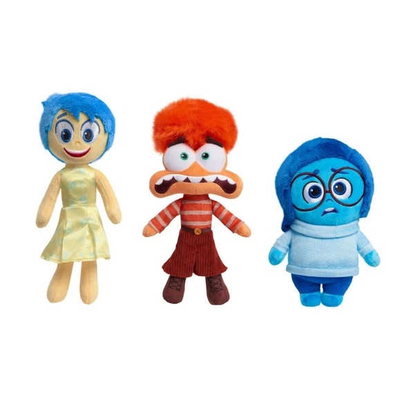 ZeycanHome Inside Out 2 Mini Peluş Kız Erkek Çocuk Oyuncak Eğitici Oyuncaklar - Resim 2