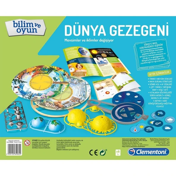 ZeycanHome 64962 Bilim ve Oyun - Astronomi Laboratuvarı /+7 yaş Kız Erkek Çocuk Oyuncak Eğitici Oyuncaklar - Resim 3