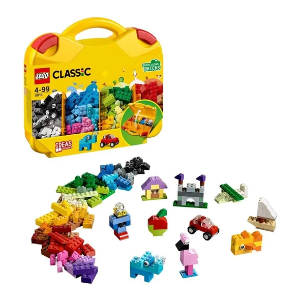 ZeycanHome LEGO Classic Yaratıcı Çanta 10713 Kız Erkek Çocuk Oyuncak Eğitici Oyuncaklar