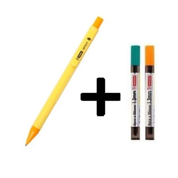 1.3 mm Uçlu Kalem ve 1.3 mm Ucu 2 Adet Mikro Mp-620 Versatil Kalem Seti - 10