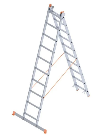 Saraylı 2X11 A Tipi Sürgülü Merdiven 6,02 Metre - 2