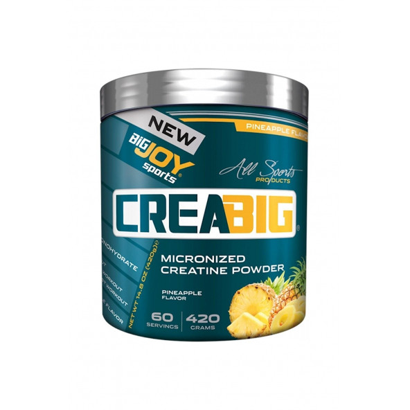 Bigjoy Creabig Powder Creatine Micronized AminoAsit Ananas 420 gr